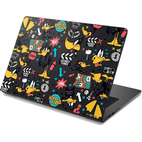 Looney Tunes Daffy Duck Patches Dell Chromebook Skin
