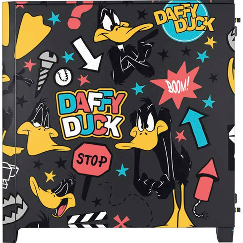 Looney Tunes Daffy Duck Patches Corsair 4000D Tempered Glass Mid-Tower ATX Case Skin