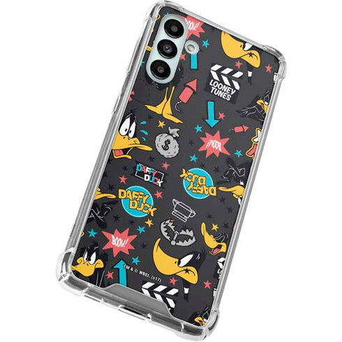 Looney Tunes Daffy Duck Patches Galaxy A13 5G Clear Case
