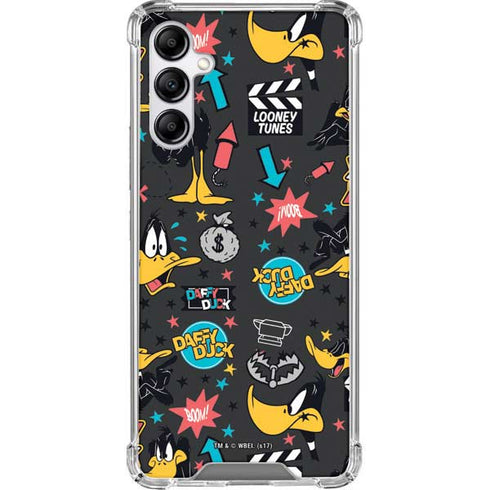 Looney Tunes Daffy Duck Patches Galaxy A14 5G Clear Case