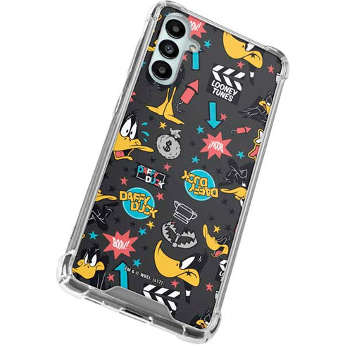 Looney Tunes Daffy Duck Patches Galaxy A14 5G Clear Case