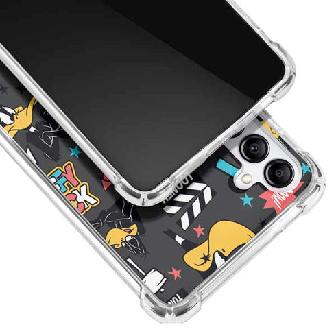 Looney Tunes Daffy Duck Patches Galaxy A14 5G Clear Case
