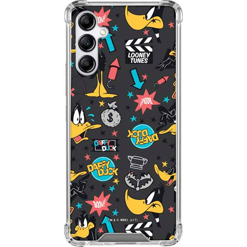 Looney Tunes Daffy Duck Patches Galaxy A15 5G Clear Case