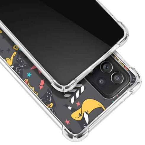 Looney Tunes Daffy Duck Patches Galaxy A52 5G Clear Case