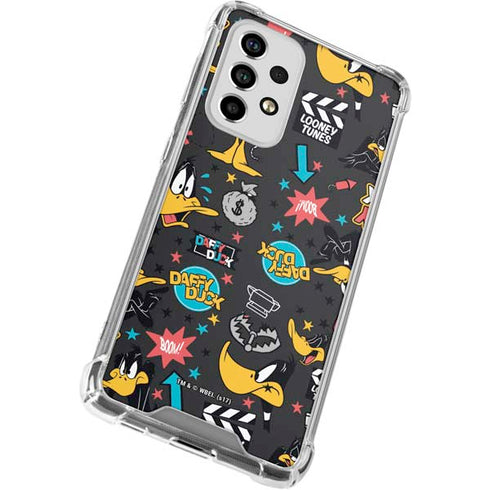 Looney Tunes Daffy Duck Patches Galaxy A53 5G Clear Case