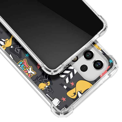 Looney Tunes Daffy Duck Patches Galaxy A53 5G Clear Case