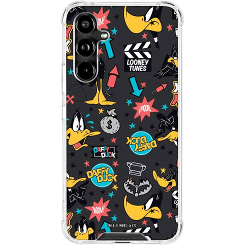 Looney Tunes Daffy Duck Patches Galaxy A54 5G Clear Case