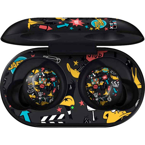 Looney Tunes Daffy Duck Patches Galaxy Buds Skin