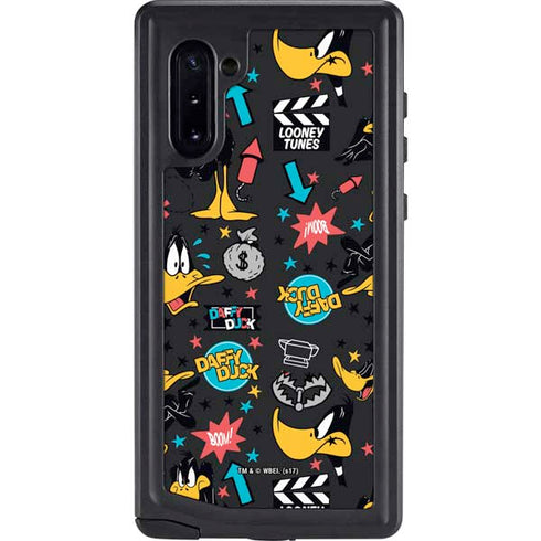Looney Tunes Daffy Duck Patches Galaxy Note 10 Waterproof Case