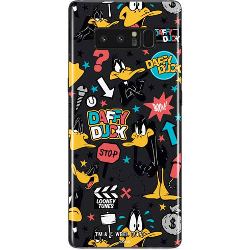 Looney Tunes Daffy Duck Patches Galaxy Note 8 Skin