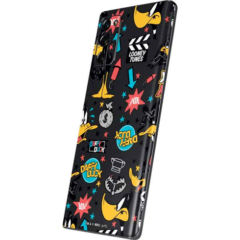 Looney Tunes Daffy Duck Patches Galaxy Note20 5G Skin