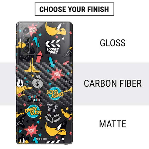 Looney Tunes Daffy Duck Patches Galaxy Note20 5G Skin
