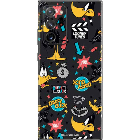 Looney Tunes Daffy Duck Patches Galaxy Note20 Ultra 5G Skin