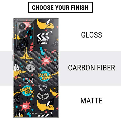 Looney Tunes Daffy Duck Patches Galaxy Note20 Ultra 5G Skin