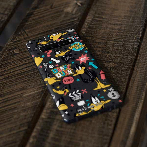 Looney Tunes Daffy Duck Patches Galaxy S10 Plus Skin