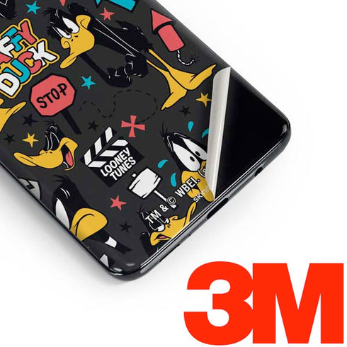 Looney Tunes Daffy Duck Patches Galaxy S10e Skin