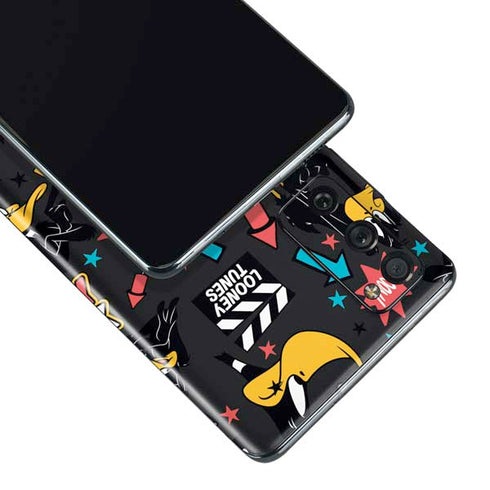 Looney Tunes Daffy Duck Patches Galaxy S20 Fan Edition Skin