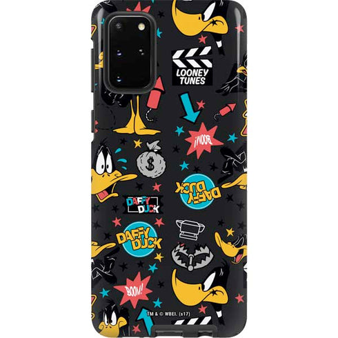 Looney Tunes Daffy Duck Patches Galaxy S20 Plus Pro Case