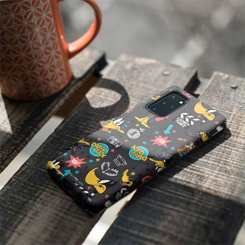 Looney Tunes Daffy Duck Patches Galaxy S20 Plus Pro Case