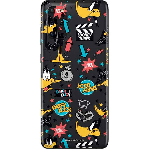 Looney Tunes Daffy Duck Patches Galaxy S20 Plus Skin