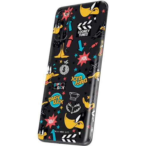 Looney Tunes Daffy Duck Patches Galaxy S20 Skin