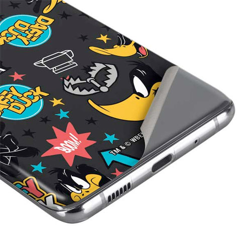 Looney Tunes Daffy Duck Patches Galaxy S20 Skin