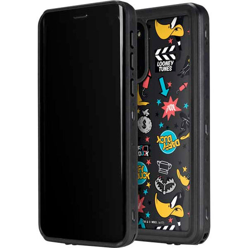 Looney Tunes Daffy Duck Patches Galaxy S20 Waterproof Case