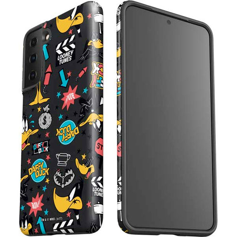 Looney Tunes Daffy Duck Patches Galaxy S21 FE Pro Case
