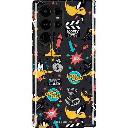 Looney Tunes Daffy Duck Patches Galaxy S22 Ultra Pro Case