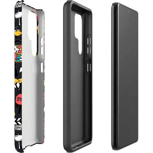 Looney Tunes Daffy Duck Patches Galaxy S22 Ultra Pro Case
