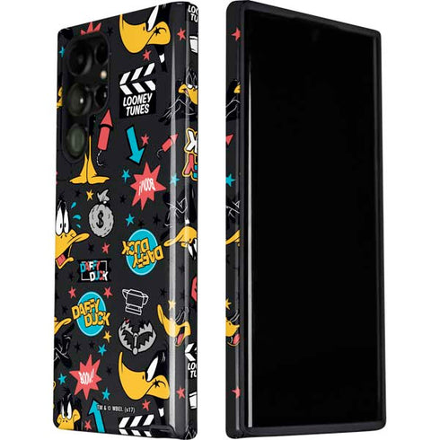 Looney Tunes Daffy Duck Patches Galaxy S22 Ultra Pro Case