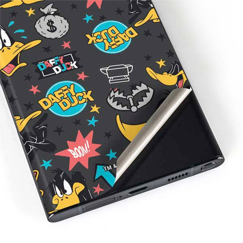 Looney Tunes Daffy Duck Patches Galaxy S22 Ultra Skin