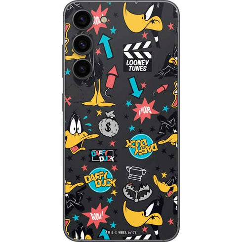 Looney Tunes Daffy Duck Patches Galaxy S23 Plus Skin