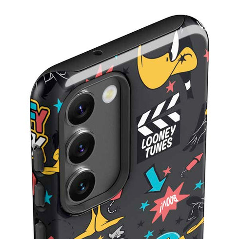 Looney Tunes Daffy Duck Patches Galaxy S23 Pro Case