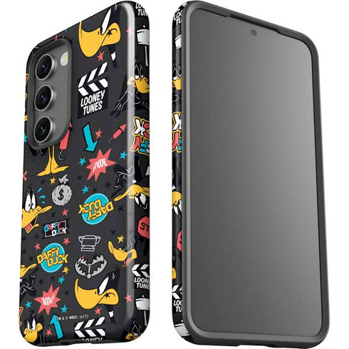 Looney Tunes Daffy Duck Patches Galaxy S23 Pro Case