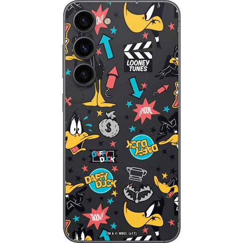 Looney Tunes Daffy Duck Patches Galaxy S23 Skin