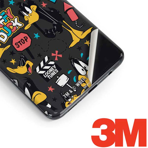 Looney Tunes Daffy Duck Patches Galaxy S9 Plus Skin