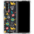 Looney Tunes Daffy Duck Patches Galaxy Z Fold4 5G Clear Case