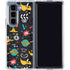 Looney Tunes Daffy Duck Patches Galaxy Z Fold5 5G Clear Case