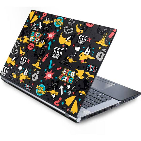 Looney Tunes Daffy Duck Patches Generic Laptop Skin