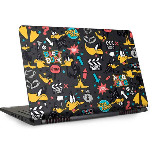 Looney Tunes Daffy Duck Patches Dell Inspiron Skin