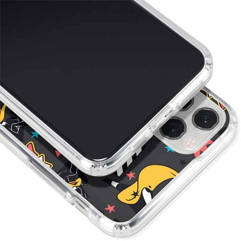 Looney Tunes Daffy Duck Patches iPhone 11 Pro Clear Case
