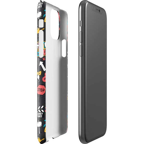 Looney Tunes Daffy Duck Patches iPhone 11 Pro Lite Case