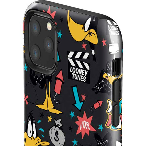 Looney Tunes Daffy Duck Patches iPhone 11 Pro Max Impact Case