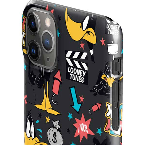 Looney Tunes Daffy Duck Patches iPhone 11 Pro Max Lite Case