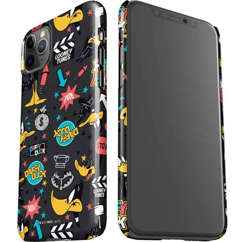 Looney Tunes Daffy Duck Patches iPhone 11 Pro Max Lite Case
