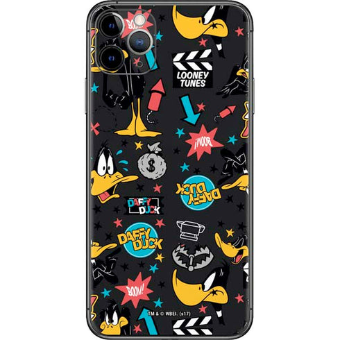 Looney Tunes Daffy Duck Patches iPhone 11 Pro Max Skin