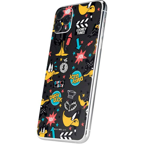 Looney Tunes Daffy Duck Patches iPhone 11 Pro Max Skin