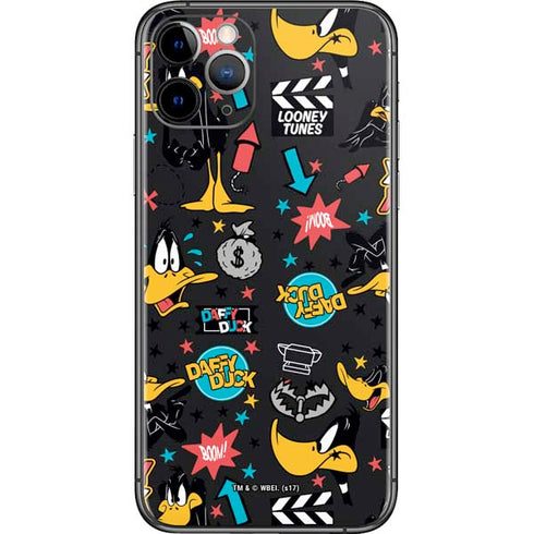 Looney Tunes Daffy Duck Patches iPhone 11 Pro Skin