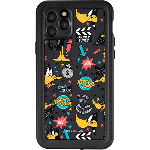 Looney Tunes Daffy Duck Patches iPhone 11 Pro Waterproof Case